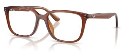 Ray-Ban RX7248D Optik Gözlük Açık Kahverengi 8409
