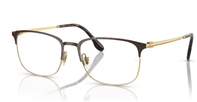 Ray-Ban RX6494 Optik Gözlük Altın Kahverengi 2945