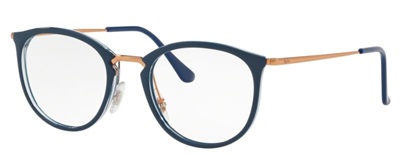 Ray-Ban RX7140 Optik Gözlük Mavi 5853
