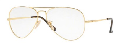 Ray-Ban RX6489 Optik Gözlük Altın 2500