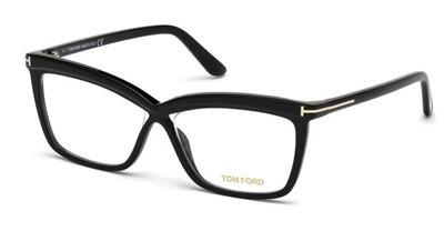 Tom Ford İndirimli FT5470 Optik Gözlük Siyah 001