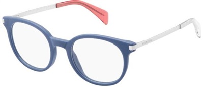 Tommy Hilfiger İndirimli TH1380 Optik Gözlük Mavi Qef