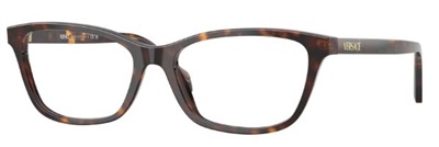 Versace VE3375 Optik Gözlük Koyu Kahverengi 108