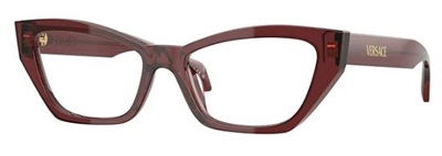 Versace VE3373U Optik Gözlük Bordo 5512