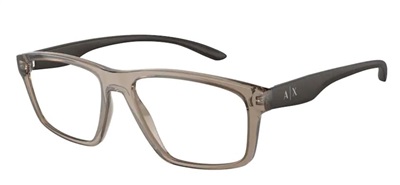 Armani Exchange AX3094 8011, светло-коричневая оправа для очков