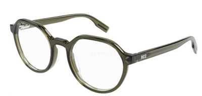 Mcqueen MQ0306O 008 — зелёная оправа для очков