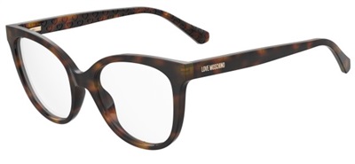 Love Moschino MOL635 Optical Glasses, Brown 05L