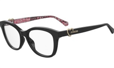 Love Moschino MOL620 807 Black Optical Glasses