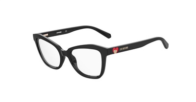 Love Moschino MOL604 807 Black Optical Glasses