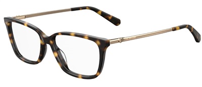Love Moschino MOL550 Optical Glasses, Brown 086