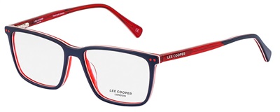 Lee Cooper LC2559 Optik Gözlük Mavi Kırmızı C4