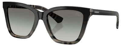 Burberry BE4470 Güneş Gözlüğü Siyah/gri 420011 CR39 Organik 1.5