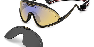 Carrera C Sport 01/S Sunglasses Black I46HW Mirrored