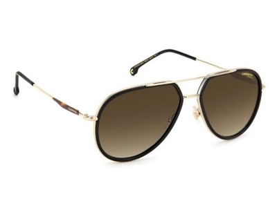 Carrera CARRERA295S Sunglasses Black/Gold 2M2HA CR39 Organic 1.5