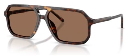 Dolce Gabbana DG4541 Güneş Gözlüğü Kahverengi 502/73 CR39 Organik 1.5