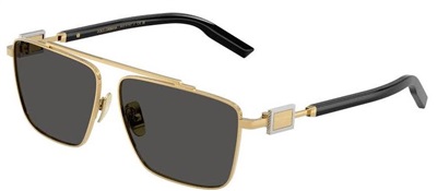 Dolce Gabbana DG2336 Güneş Gözlüğü Altın 02/87 CR39 Organik 1.5