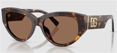 Dolce Gabbana DG4514 Güneş Gözlüğü Kahverengi 502/73 CR39 Organik 1.5