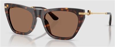 Dolce Gabbana DG4511 Güneş Gözlüğü Koyu Kahverengi 502/73 CR39 Organik 1.5