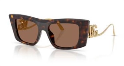 Dolce Gabbana DG4510 Güneş Gözlüğü Koyu Kahverengi 502/73 CR39 Organik 1.5