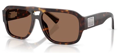 Dolce Gabbana DG4506 Güneş Gözlüğü Koyu Kahverengi 502/73 CR39 Organik 1.5