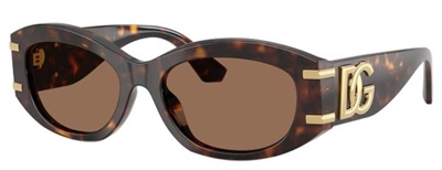 Dolce Gabbana DG4502 Güneş Gözlüğü Kahverengi 502/73 CR39 Organik 1.5