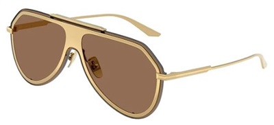 Dolce Gabbana DG2309 02/73 Gold Sunglasses
