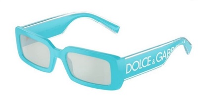 Dolce Gabbana DG6187 334665 Blue Sunglasses
