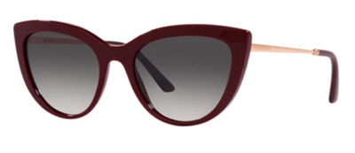 Dolce Gabbana DG4408 30918G Burgundy Sunglasses
