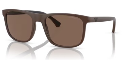 Emporio Armani İndirimli EA4129 Güneş Gözlüğü Kahverengi 511973 Aynali