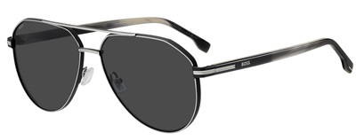 Hugo Boss Boss 1747/S Güneş Gözlüğü Gri Siyah 84JIR CR39 Organik 1.5