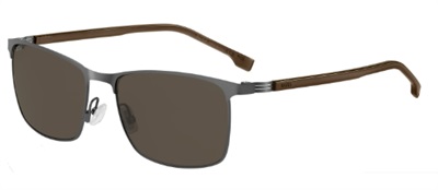 Hugo Boss Boss 1635/S Güneş Gözlüğü Koyu Gri XCB70 CR39 Organik 1.5