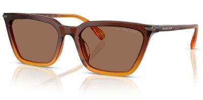 Michael Kors MK2250U Güneş Gözlüğü Açık Kahverengi 401073 CR39 Organik 1.5