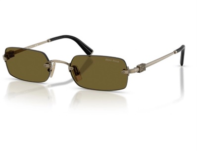 Miu Miu MU B50S Güneş Gözlüğü Altın 26C09Z CR39 Organik 1.5