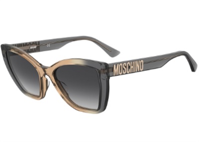 Moschino MOS155/S Sunglasses, Light Brown, MQE9O CR39 Organic 1.5