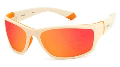 Polaroid PLD2135S White Ixnoz Polarized Sunglasses