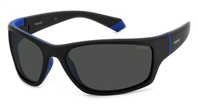 Polaroid PLD2135S D51M9 Black Blue Polarized Sunglasses