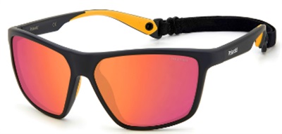 Polaroid PLD7040S 71COZ Black/Yellow Polarized Sunglasses
