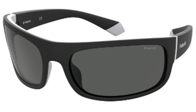 Polaroid PLD2125S polarized sunglasses, black/grey 08AM9
