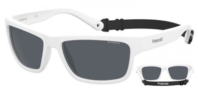 Polaroid PLD7031/S 6HTC3 White Polarized Sunglasses