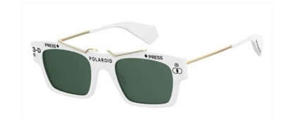 Polaroid PLD6045SX VK6UC White Polarized Sunglasses