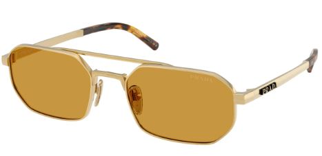 Prada PR D53S Güneş Gözlüğü Altın 24J50P CR39 Organik 1.5