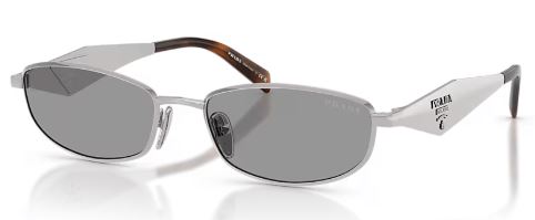 Prada PR D51S Güneş Gözlüğü Gümüş 1BC50Q CR39 Organik 1.5
