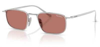 Prada PR D52S Güneş Gözlüğü Gümüş 1BC80W CR39 Organik 1.5