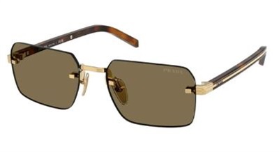 Prada PR D55S Güneş Gözlüğü Altın 5AK90F CR39 Organik 1.5