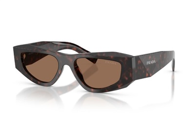 Prada PR B19S Güneş Gözlüğü Koyu Kahverengi 17N06B CR39 Organik 1.5