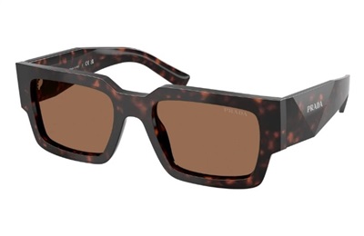 Prada PR B17S Güneş Gözlüğü Koyu Kahverengi 17N06B CR39 Organik 1.5
