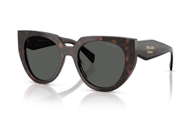 Prada PR14WS Güneş Gözlüğü Koyu Kahverengi 17N40L CR39 Organik 1.5