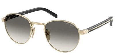 Prada PR B52S Güneş Gözlüğü Altın ZVN02C CR39 Organik 1.5