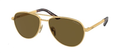 Prada PR A54S Güneş Gözlüğü Altın 1BK01T CR39 Organik 1.5