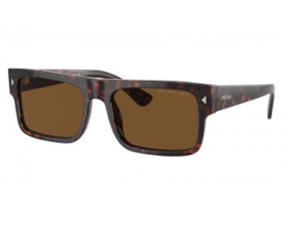 Prada PR A10S Güneş Gözlüğü Kahverengi 17N01D Polarize